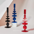 Glass candle Candlestick Holders